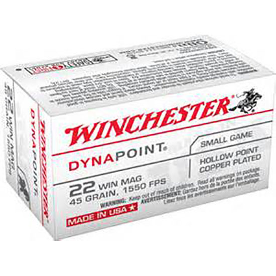 WIN USA 22MAG DYNA POINT 50/40 - Ammunition